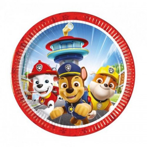 Pratos Patrulha Pata|18cm